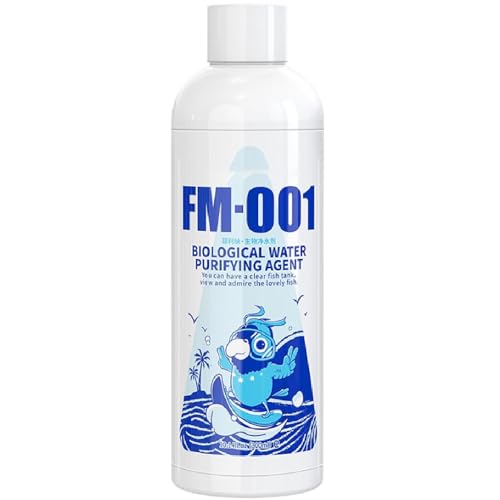 Eliminador de Algas purificador de Agua para peceras, 300ml FM-001 Eliminador de Algas purificador de Agua para peceras, acondicionador de Agua para peceras