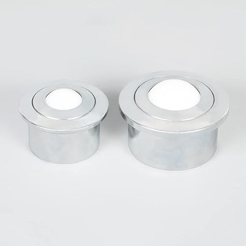 1Pcs Heavy-duty Universal Ball SP15/8/22/30/45/60 Stainless Steel Bull's Eye Bearing Nylon Ball Bull's Eye Wheel - (OD: SP22/ Nylon)