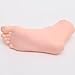 Lifelike Manikin Feet PVC Foot Lifesize Female Mannequin Foot Model for Painting Teaching Arts Drawing Sketching Jewelry Display -Right Foot,22.5cm
