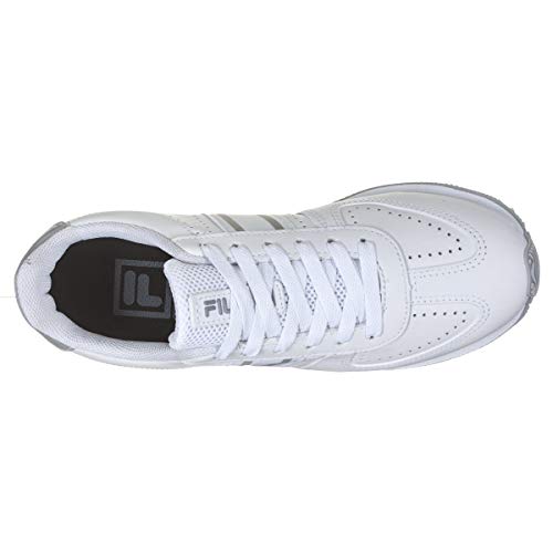 Tênis Fila F-Retro Sport 2.0 SL, Feminino, Branco/Prata, 37