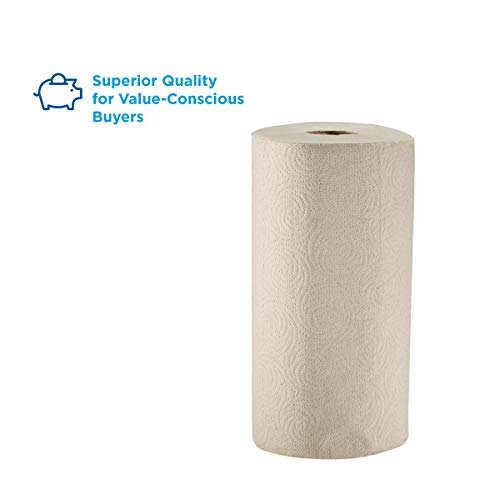 Georgia-Pacific Blue Basic 2-Ply Recycled Perforated Paper Roll Towel (Previously Branded Envision) By Gp Pro, Brown, 28290, 250 Sheets Per Roll, 12 Rolls Per Case #TOP2