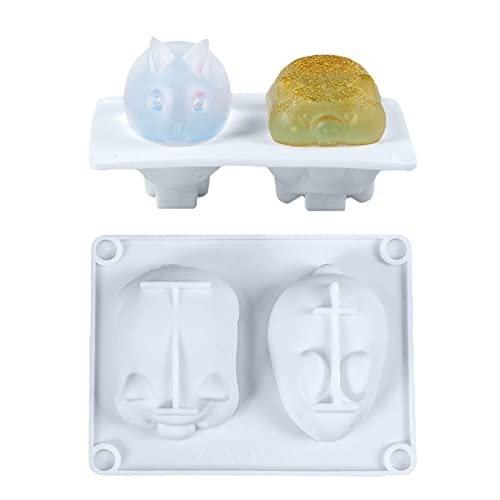 Silikon-Kaninchen-Backform, Silikonform Schlafende Schweine, Schokoladenkuchen-Süßigkeitsform, Für Herstellung Kuchen, Brot, Mousse, Schokolade, Kann im Ofen, Mikrowelle, Kühlschrank Verwendet Werden Cover