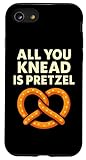 Cita Divertida de Comida All You Knead Is Pretzel Carcasa para iPhone SE (2020) / 7/8