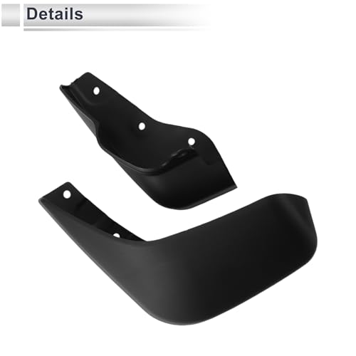 Image of X AUTOHAUX 1set Front and Rear Mud Flaps Splash Guards Mud Guards for Suzuki S-PRESSO 2019-2023 W /Mount Accessories