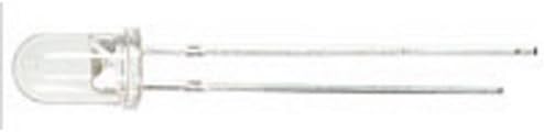 Corp 5mm LED, Yeloglo/White (5), MNT1251005