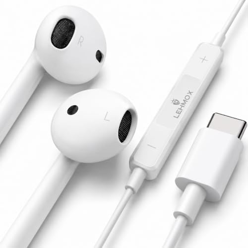 Fones De Ouvido Com Fio Tipo C Microfone Integrado...