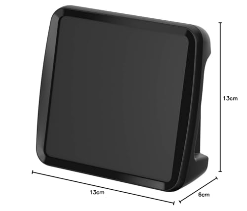 Bopla BoPad BOP 1212 P-9005-SET Pult-Gehäuse (L x B x H) 122 x 118 x 57.60 mm ABS Schwarz (RAL 9005) 1 St.