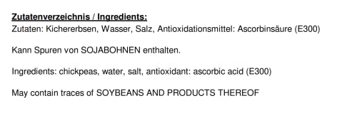 Doyal Kichererbsen, in Lake vorgekocht, 12er Pack (12 x 800 g)