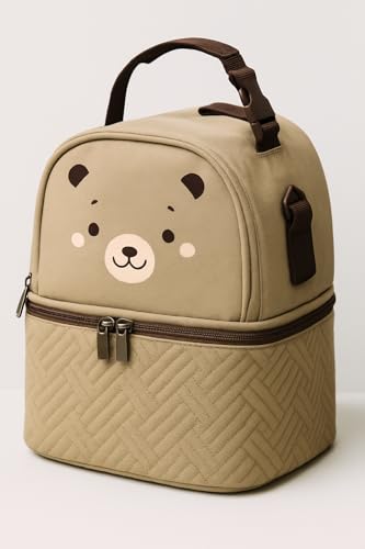 breast milk cooler travel bag with an exclusive and delicate design, five Breastmilk Storage Bags are included with your cooler bag, baby bag, baby bottle bag,