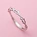 Produktbild Verstellbare Ringe Für Frauen,925 Sterling Silber Exquisite Twig Thorn Leaf Branch Offener Fingerring Für Männer Vorschlag Ring Ehering Geschenk