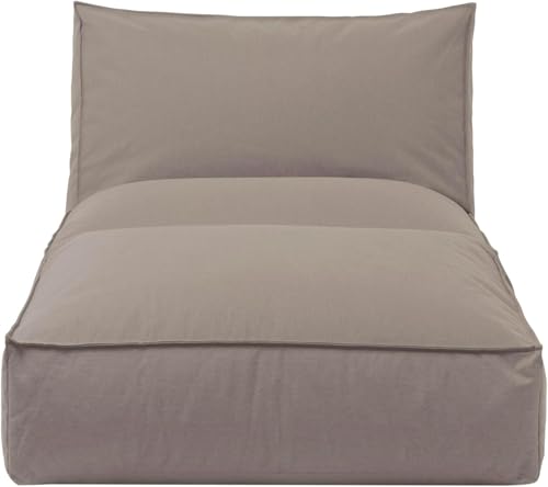 Blomus Stay Outdoor Bett S | 80 x 190 cm | Earth | Wetterfest & wasserabweisend | UV-beständig | Hochwertige Sonnenliege mit Stahlbügel für Balkon, Garten & Pool | Premium-Boden