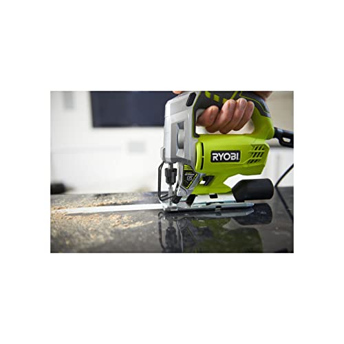 Pack RYOBI Scie sauteuse électrique RJS750-G - 500W - 75mm - bois - lot de 5 lames - 100mm - RAK05JSBFC