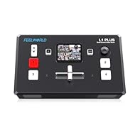 【4xHDMI Input】L1 PLUS comes with 4 channels of HDMI inputs and supports up to 4K@60Hz. That means it can simultaneously connect 4 signal sources for different views, easy to handle multiple multi-camera live productions. 【Fast USB 3.0 Live Streaming】...
