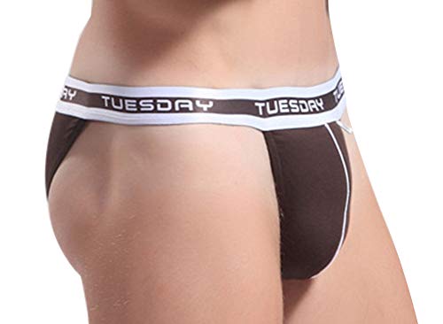 Meykiss Mens Bamboo Fiber Breathable Triangle Underpants Brief Panties