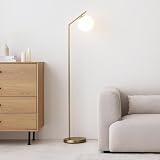 VENTOTA フロアライト 間接照明 フロアスタンド led ランプ 北欧 おしゃれ 電気スタンド 調光調色 floor lamp リビングルーム インテリア E26 寝室 スタンドライト Modico-F (ゴールド｜本体のみ（電球/リモコン付属なし）)