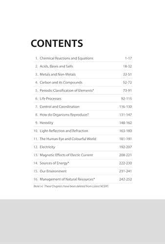 Image of Arihant NCERT Exemplar Science 10th Rationalized Edition | Problems & Solutions with Exclusive Elements | Thinking Process, Concept Insight, Mistake Alert | For Exam 2025-26