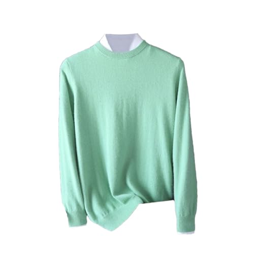 Cashmere Sweater for Men Pullover Warm Classic O-Neck Sweaters Soft Casual Knitted Jumper