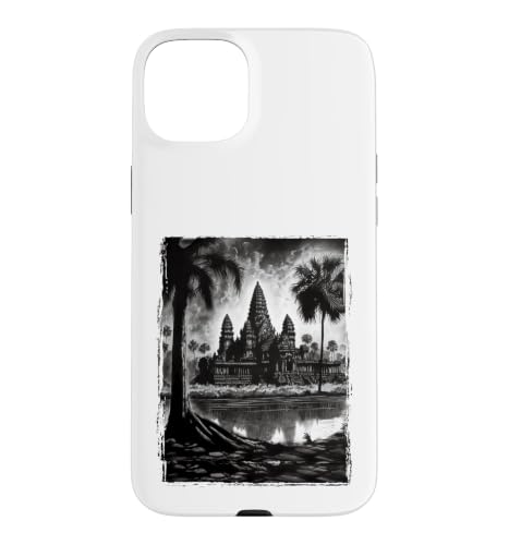���B���e�[�W �J���{�W�A - �A���R�[���E���b�g�E�V�F�����A�b�v �X�}�z�P�[�X iPhone 15 Plus �p