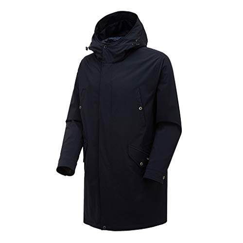 (モンベル) mont-bell アウター マーヤー防風ジャケット ロング丈 ウインドブレーカー メンズ M'S MAYA WIND LONG JACKET (100(L)身長170~180cm, NAVY) [並行輸入品]