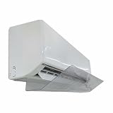 Defletor de Ar Condicionado Acrílico Transparente 60cm Fixação Dupla Residencial e Comercial(60cm)