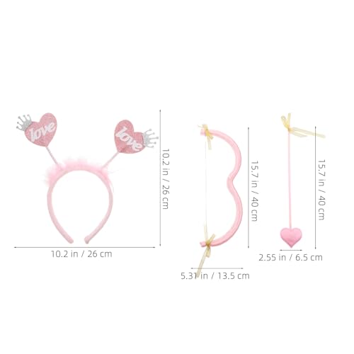 Serrage-tête arc et flèches de Cupidon idéal comme cadeau de Saint-Valentin - 2