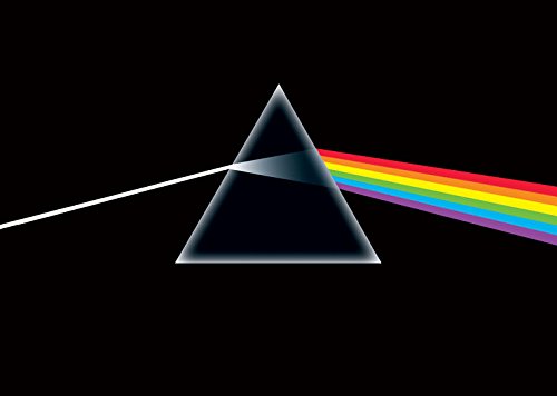 Affiche Pink Floyd Dark Side of The Moon 61X91 Cm idée cadeau fan de rock