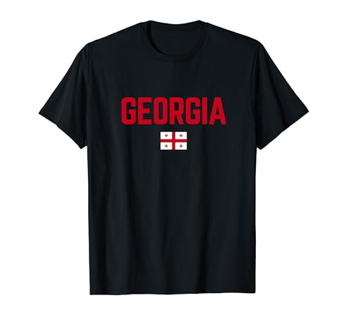 GEORGIA Bandera | Hombres Mujeres Niños GEORGIA Camiseta