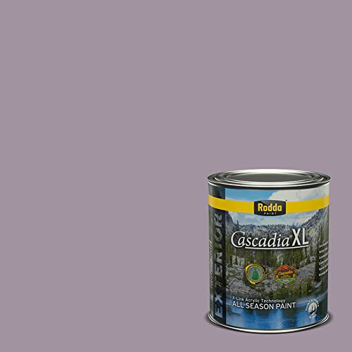 Rodda Paint CASCADIA XL Exterior Velvet Paint & Primer in One, Quart, Cut Heather