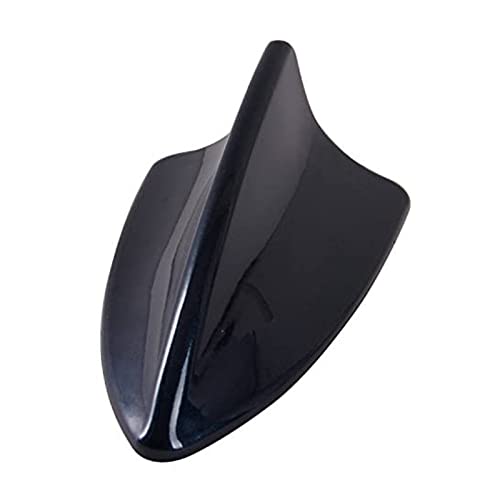 Possbay Glossy Black Car Decorative Shark Fin Antenna with Adhesive