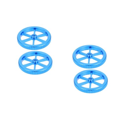 MUCKLILY 4pcs Hand Twists Leveling Screws Nuts Aluminum Hot Bed Die Nut for Printer Printer Supplies