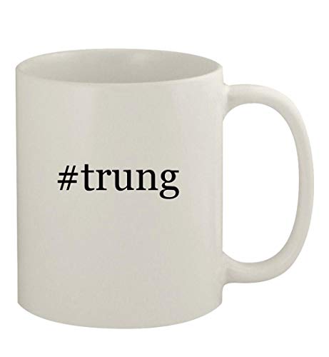 Knick Knack Gifts #trung - 11oz Ceramic White Coffee Mug, White