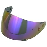 【MATERIAL DE ALTA CALIDAD】La máscara para casco de motocicleta está hecha de policarbonato de alta calidad, resistente al viento y a los arañazos, fiable y duradera.