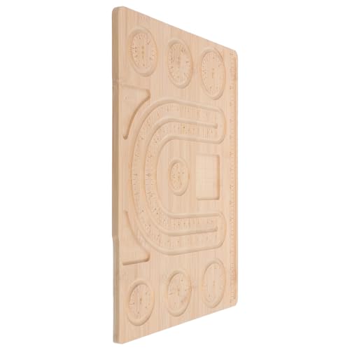 Plateau de perlage en bambou jojofuny 40x29cm pour création de bijoux DIY