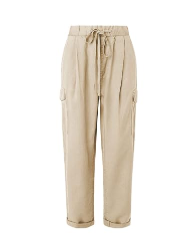 Pantalon beige Pepe Jeans stretch PL211546YG0L anti-plis