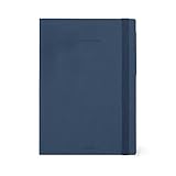 Legami - Agenda del profesor, agenda semanal grande, 13 meses, de agosto de 2023 a agosto de 2024, cierre con elástico, registro de clase, horario, calendario escolar, 17 x 24 cm, color galáctico azul