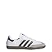 adidas Originals Men's Samba OG Sneaker White/Black/Granite 10