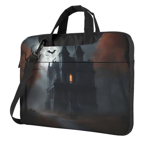 Sac pour ordinateur portable imprimé horreur avec grande capacité