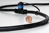 Paulmann 94242 Plug & Shine zestaw Basis Spot Pike LED lampa zewnętrzna okrągła w kompl. 3x2,2 W ściemn. antracyt tw. sztuczne 3000 K ciepłobiała