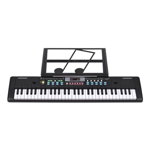 Électronique clavier Piano Microphone À Piano Électrique USB 61 Touches, Orgue Électronique, Noir, Instrument Stéréo De Musique Numérique - Les Beatles, Paul McCartney, John Lennon, RIngo Starr, George Harrison Électronique clavier Piano Microphone À Piano Électrique USB 61 Touches, Orgue Électronique, Noir, Instrument Stéréo De Musique Numérique – Image 3