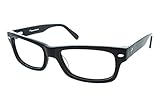 Fatheadz Matz FH00188 Extra Extra Large Retro Men’s Black Hipster Glasses (Black, Clear (non-polarized)