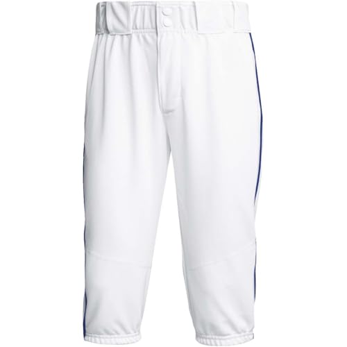 adidas Youth Icon Pro Piped Knicker Baseball Pants XL White | Royal
