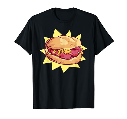 Saucisse Burger Fastfood allemand pour homme, femme et enfant T-Shirt