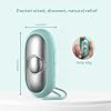 Glowco CalmCarry Sleep Aid Device Handheld Microcurrent Relaxation Tool, Supports Calm, Focus & Gentle Relief, USB Rechargeable, Portable Wellness Device for Adults & Kids | Teal Calm Carry