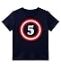 Captain 5th Birthday - Gift for Five Years Old Toddler/Infant Kids T-Shirt 5/6 Navy