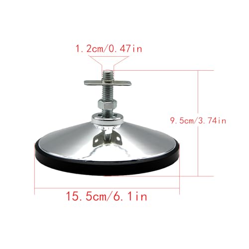 Niveladores de patas de mesa, elevador ajustable de 6 pulgadas resistente 6