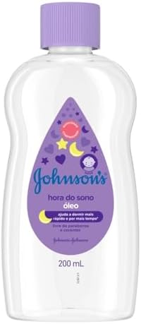 Óleo Hidratante Relaxante Johnson's® Baby Hora Do Sono, 200ml