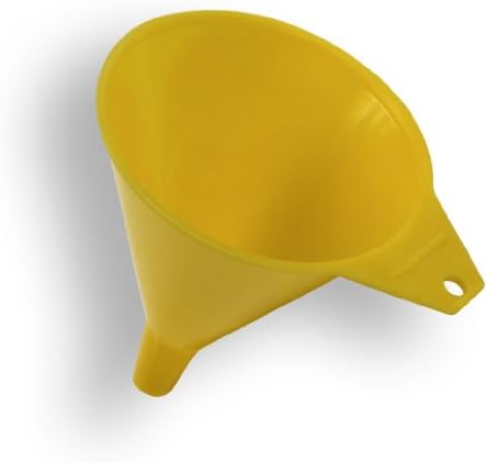 Funnel King 32833 8 Oz Polyethylene Economy Funnel-Yellow, Multi
