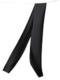 State Cashmere Unisex Ribbed Knit Scarf Made with 100% Pure Inner Mongolian Cashmere - Elegant, Soft