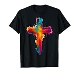 Cross Christian Religious Believe Blessed Faith Graphic T-Shirt