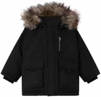 NAME IT Nmmmarlow Parka Jacket Pb voor jongens, Dusty Olive, numeric_104